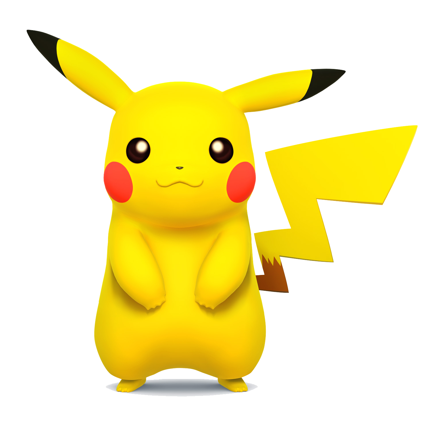 Smash For 3Ds Pikachu Bros Yellow PNG Image