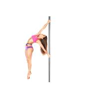 Pole dance PNG