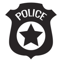 Police badge Transparent PNG Image