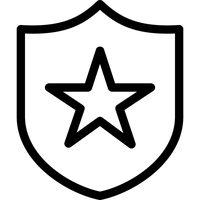 Police badge Transparent PNG Image