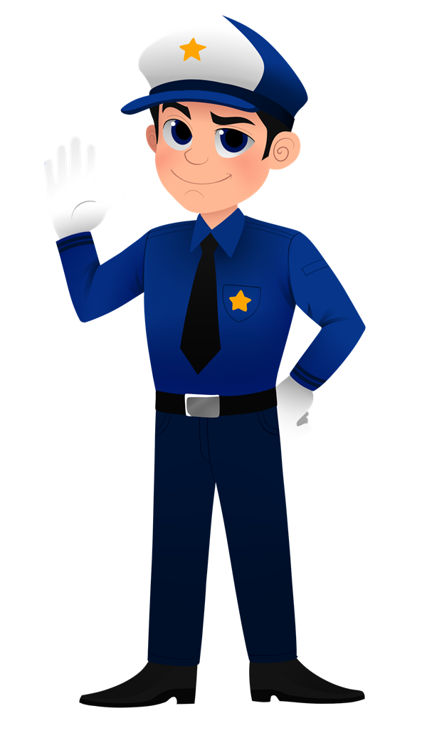 Policeman Transparent PNG Image