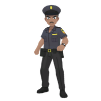 Policeman PNG