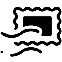 Post stamp PNG