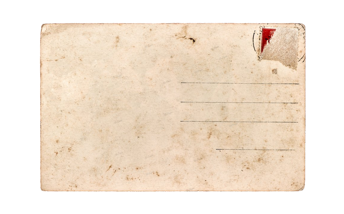 Postcard Transparent PNG Image