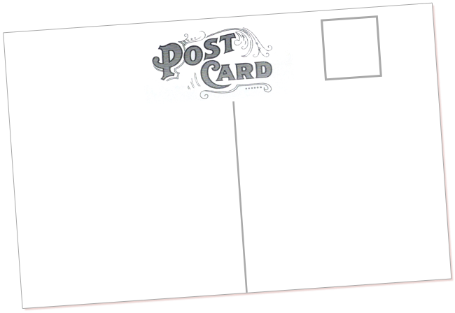 Postcard Transparent PNG Image