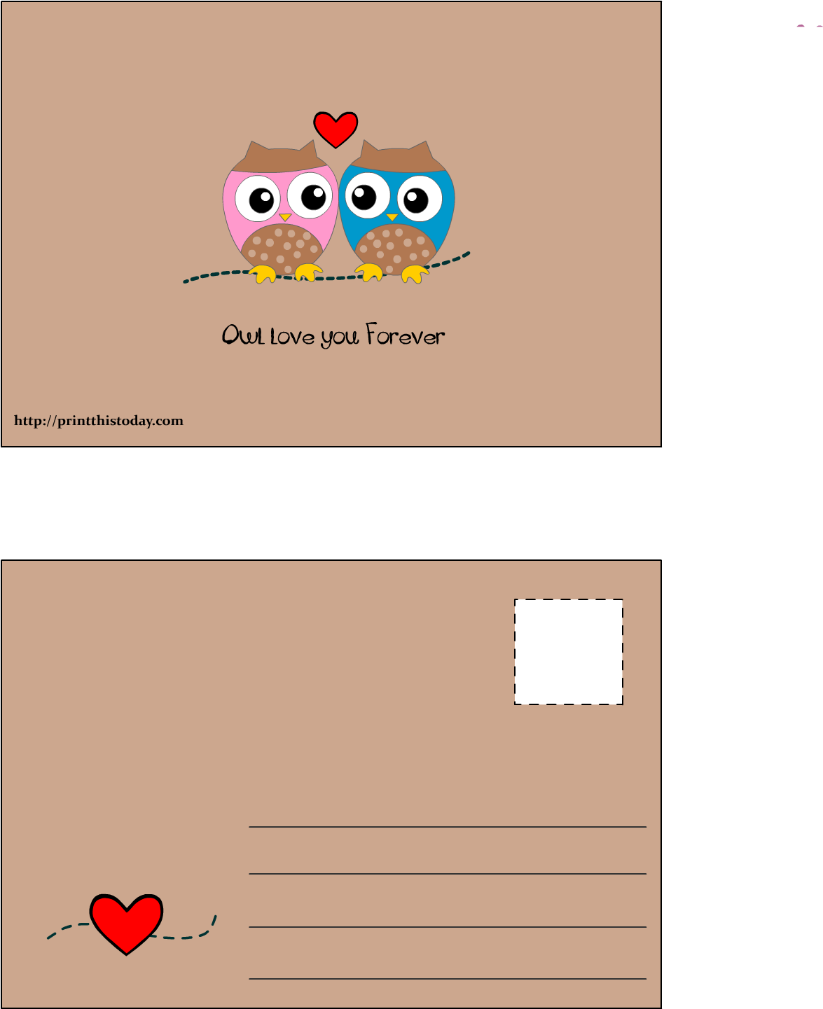 Postcard Transparent PNG Image