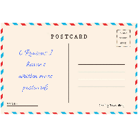 Postcard PNG