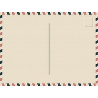 Postcard Transparent PNG Image