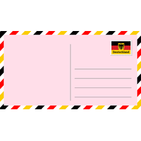 Postcard PNG