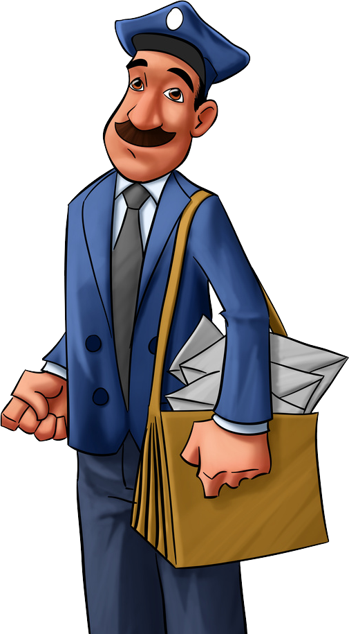 Postman Transparent PNG Image
