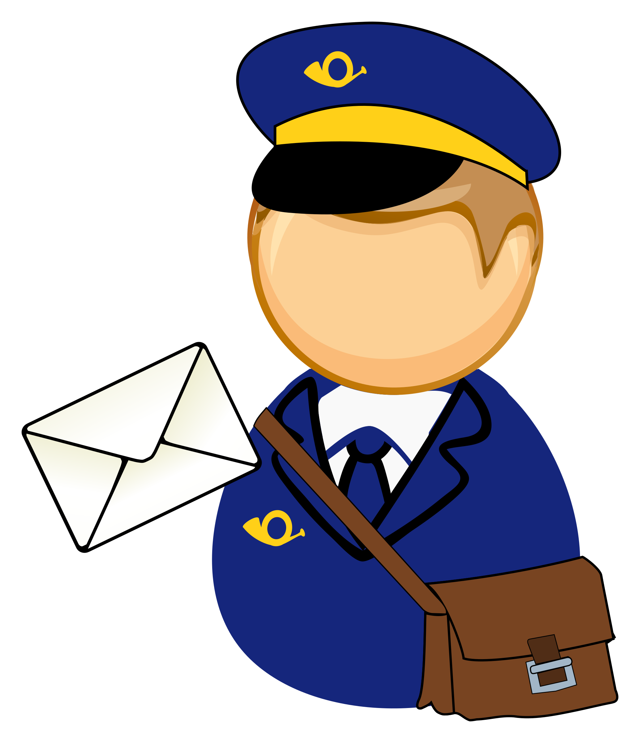 Postman Transparent PNG Image
