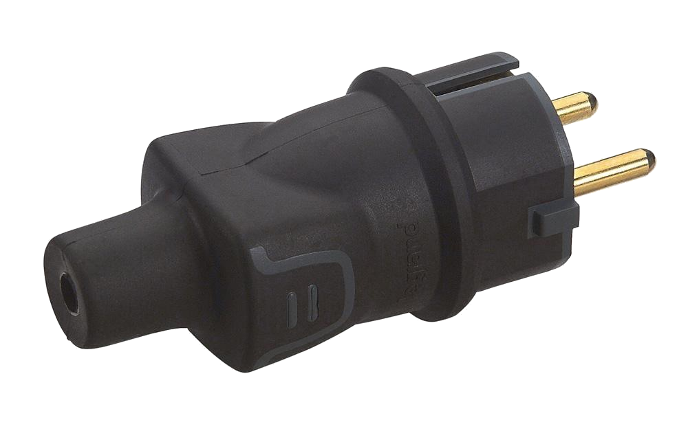Power electric plug Transparent PNG Image