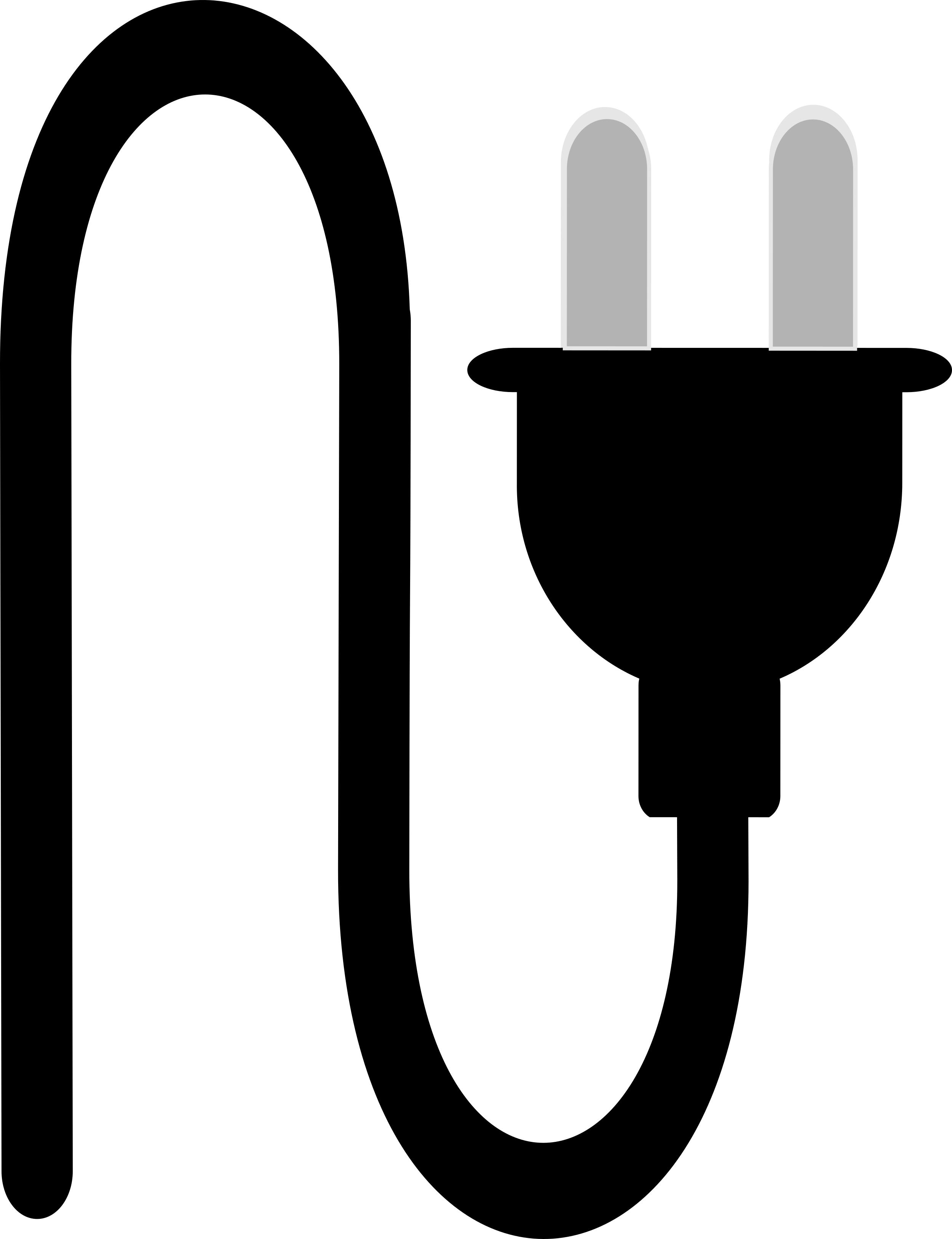 Power electric plug Transparent PNG Image