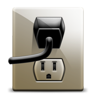 Power socket PNG