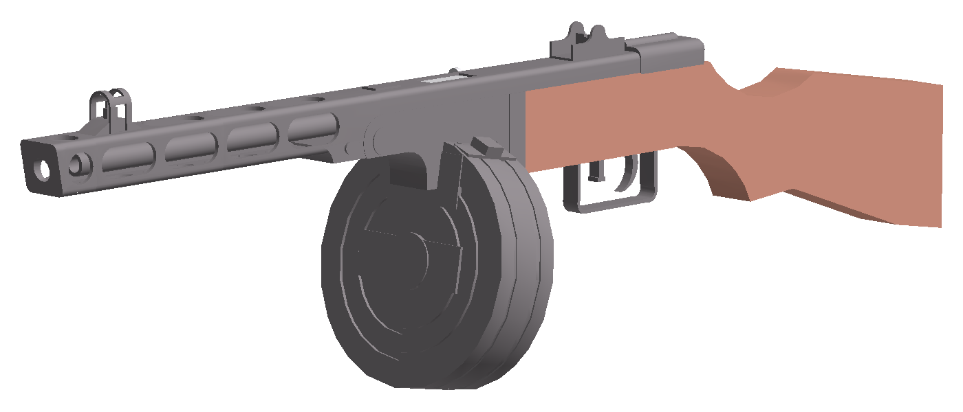 Ppsh-41 Transparent PNG Image