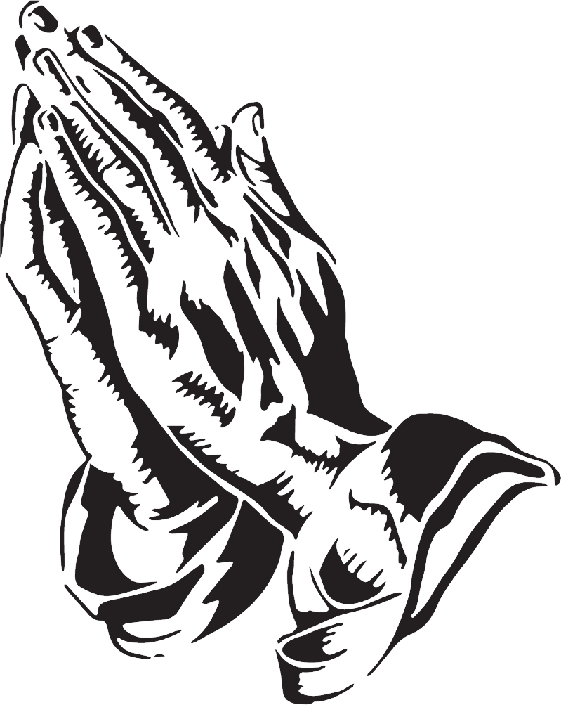 Praying hands Transparent PNG Image