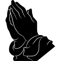 Praying hands Transparent PNG Image