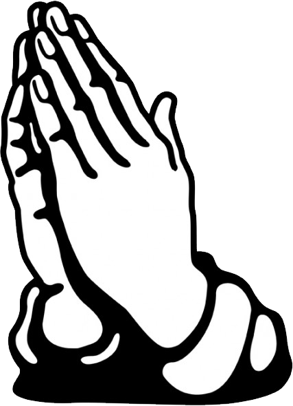 Praying hands Transparent PNG Image