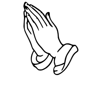 Praying hands Transparent PNG Image