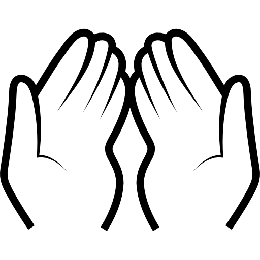 Praying hands Transparent PNG Image