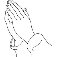 Praying hands PNG