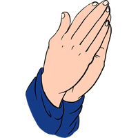 Praying hands PNG