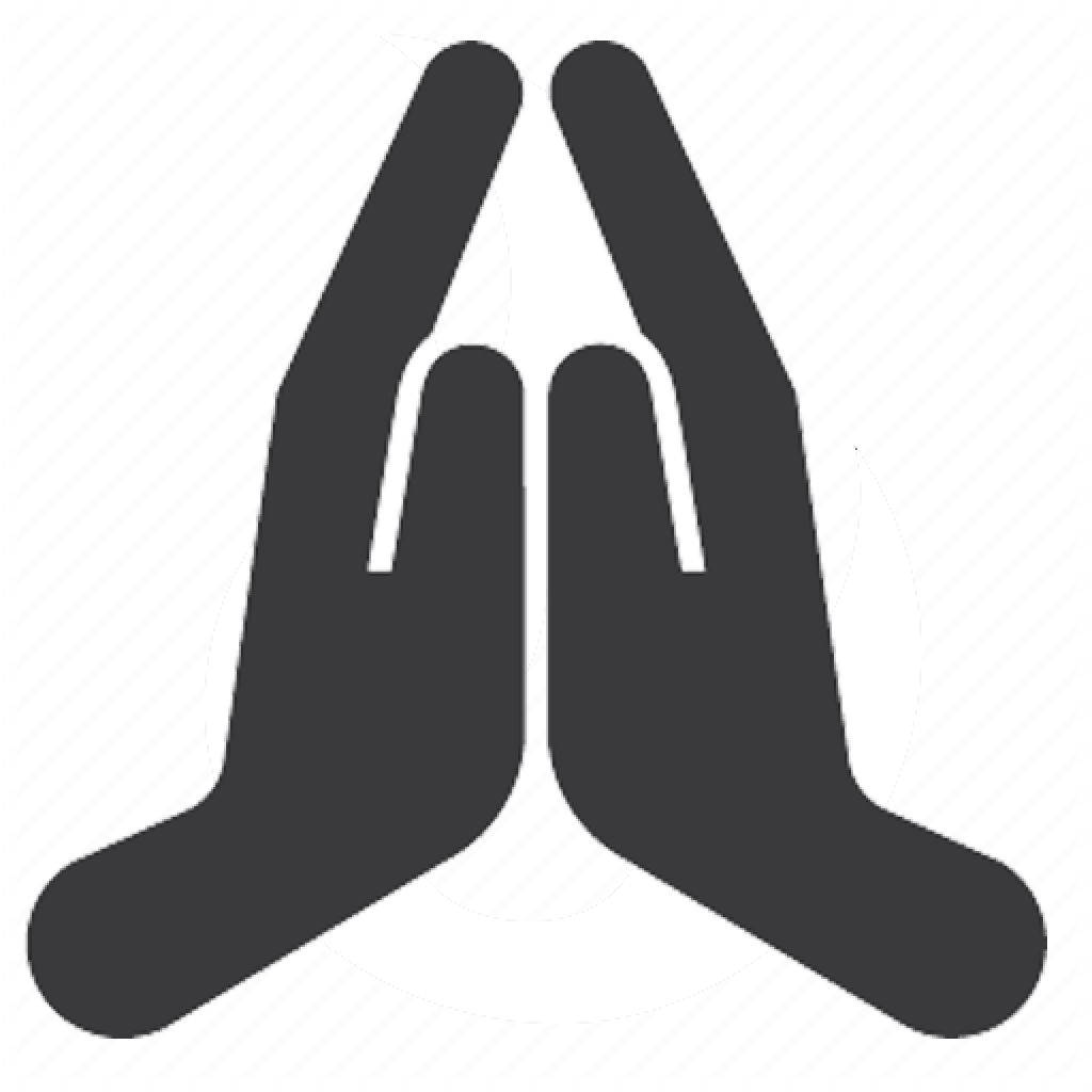Praying hands Transparent PNG Image