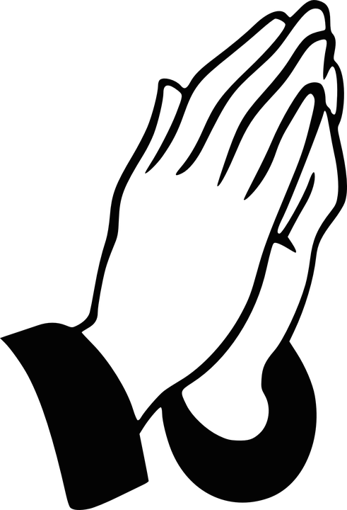 Praying hands Transparent PNG Image