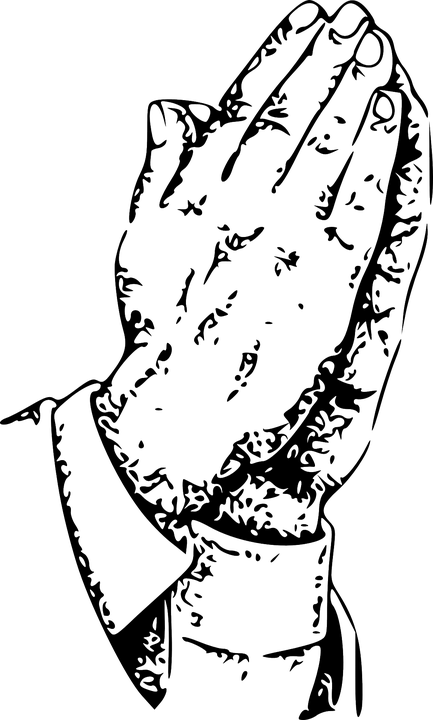 Praying hands Transparent PNG Image