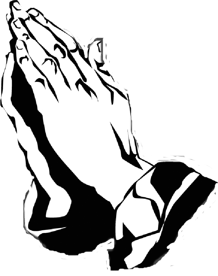 Praying hands Transparent PNG Image