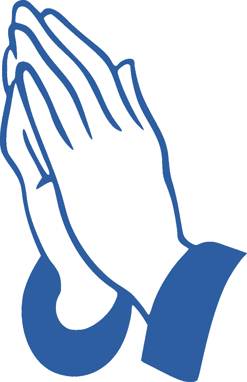 Praying hands Transparent PNG Image