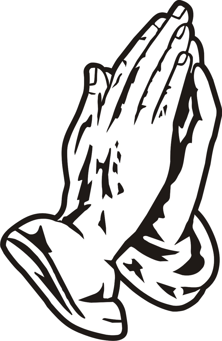Praying hands Transparent PNG Image