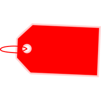 Price tag Transparent PNG Image