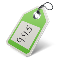 Price tag Transparent PNG Image