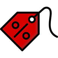 Price tag Transparent PNG Image
