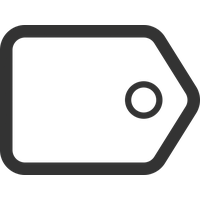Price tag Transparent PNG Image