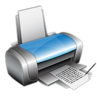Printer Png File PNG