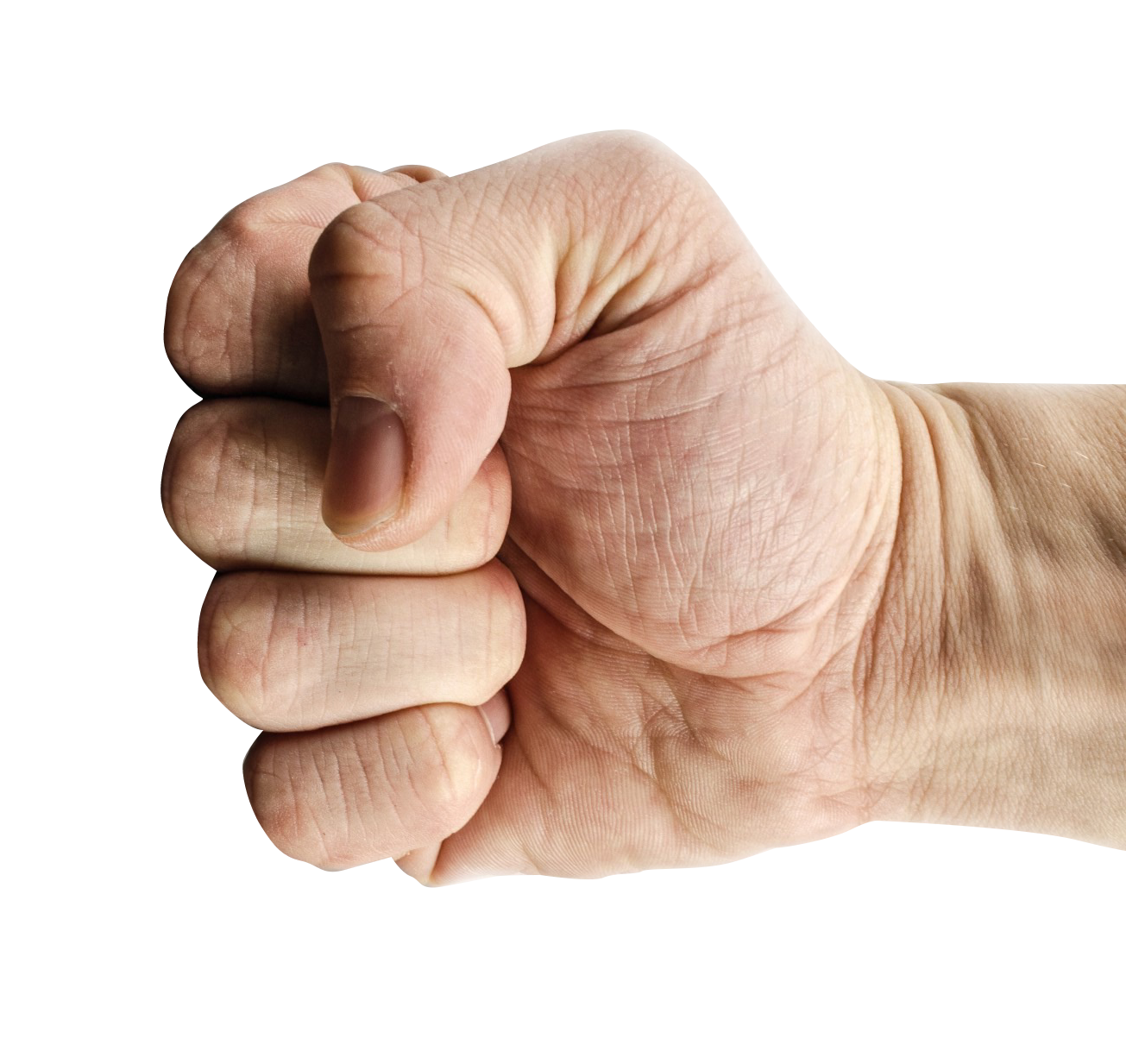 Force Punch Hand Free Clipart HD PNG Image