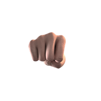 Force Punch Hand Free Transparent Image HQ PNG Image
