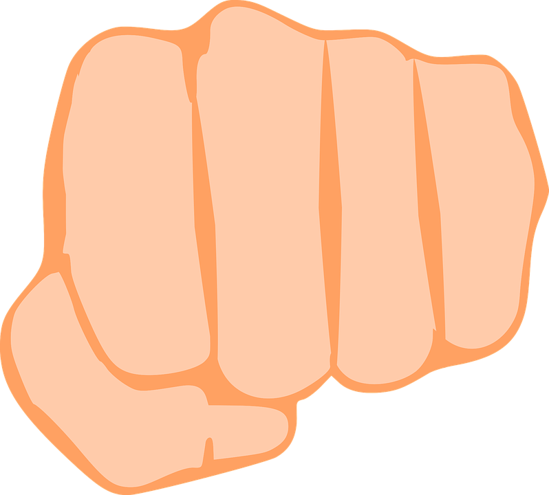 Punch Hand Free HD Image PNG Image