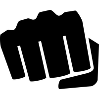 Vector Punch Hand Free HQ Image PNG Image