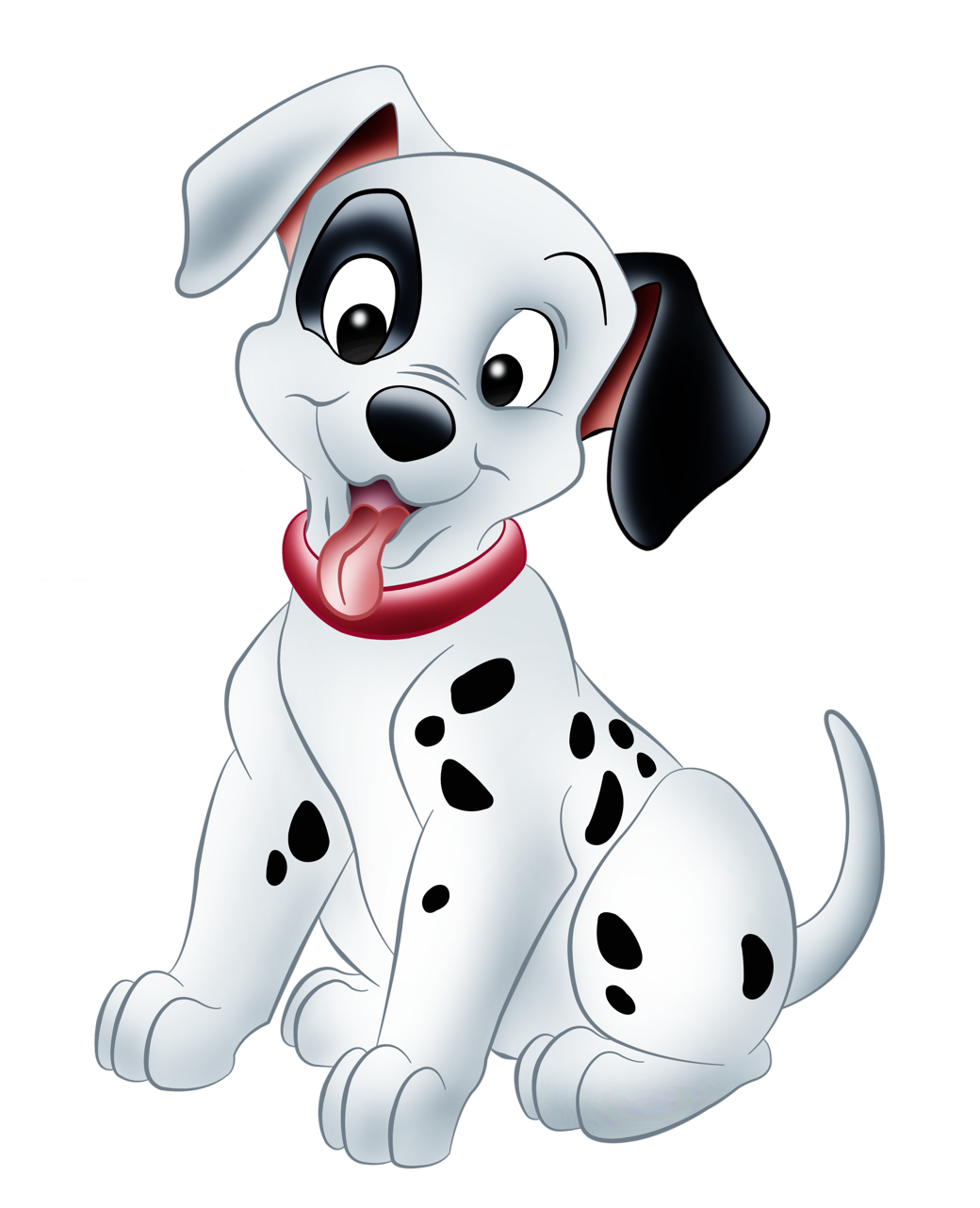 The Puppy Dalmatians Picture De Dog Vil PNG Image