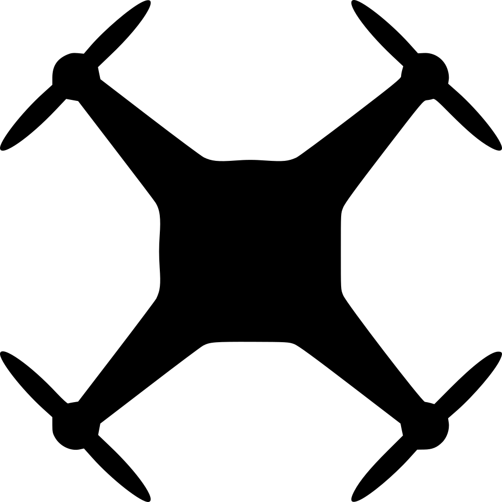 Drone Quadcopter Transparent PNG Image