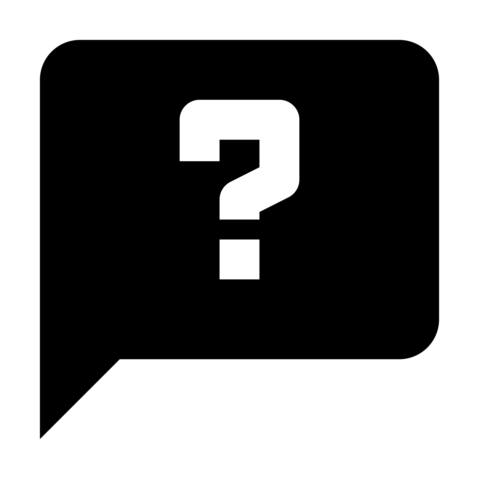 Question mark Transparent PNG Image