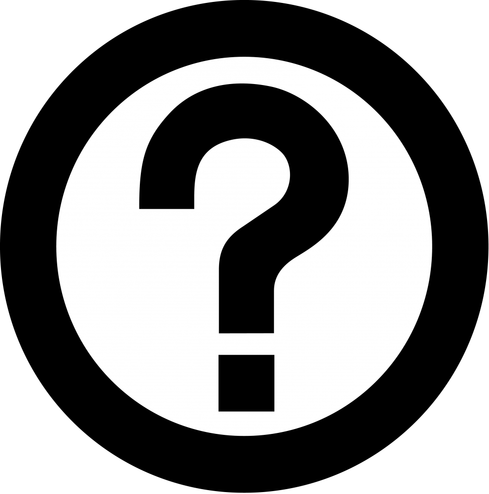 Question mark Transparent PNG Image