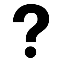 Black Question mark PNG