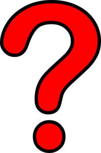 Red Question mark Transparent PNG Image