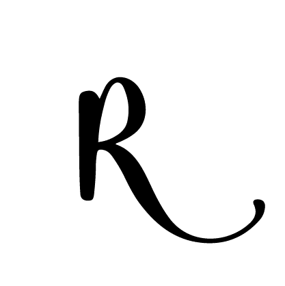 Letter R Transparent PNG Image