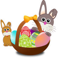 Easter Rabbit Transparent Background PNG