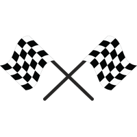 Racing flag chequered flag
